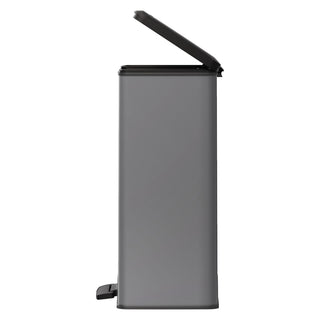 Duo Tretmülleimer Deco 26L+26L Grau