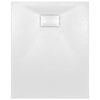 Duschwanne SMC Weiß 100×80 cm
