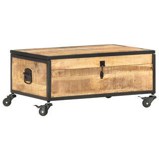 Couchtisch 70x50x33 cm Massivholz Mango