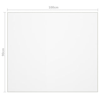 Tischfolie Matt 100x90 cm 2 mm PVC