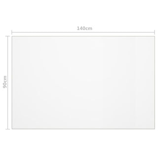 Tischfolie Matt 140x90 cm 2 mm PVC