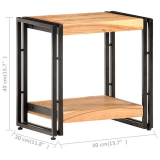 Beistelltisch 40x30x40 cm Akazie Massivholz