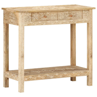 Konsolentisch 80x35x74 cm Mango Massivholz