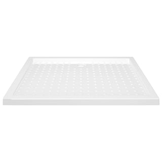 Duschwanne Anti-Rutsch Weiß 80x100x4 cm ABS