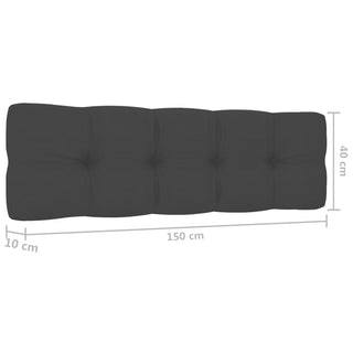 4-tlg. Garten-Lounge-Set mit Kissen Kiefernholz Imprägniert