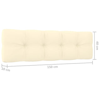 5-tlg. Garten-Lounge-Set mit Kissen Kiefernholz Imprägniert