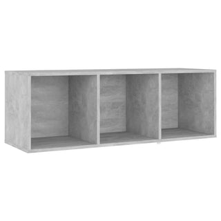 TV-Schränke 4 Stk. Betongrau 107x35x37 cm Holzwerkstoff