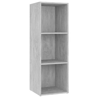 TV-Schränke 4 Stk. Betongrau 107x35x37 cm Holzwerkstoff