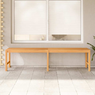 Gartenbank 180 cm Massivholz Teak