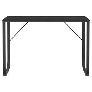 Computertisch Schwarz 110x60x73 cm Holzwerkstoff
