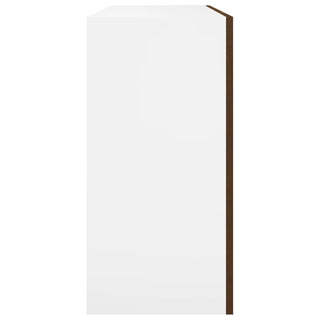 Hängeschrank Lyon Braun Eichen-Optik 80x31x60 cm Holzwerkstoff