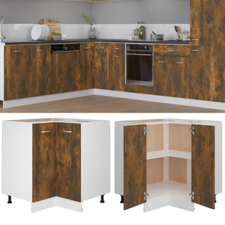 Küchenschrank Lyon Räuchereiche 75,5x75,5x81,5 cm Holzwerkstoff