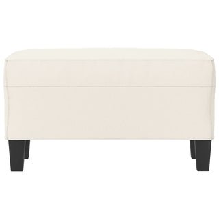 Sitzbank Creme 70x35x41 cm Kunstleder