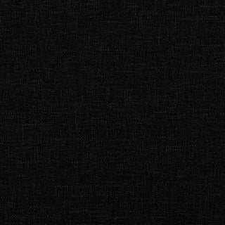 Tagesbett Ausziehbar mit Matratzen Schwarz 90x190 cm Stoff