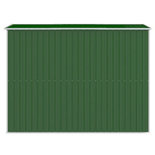 Geräteschuppen Grün 192x274x223 cm Verzinkter Stahl