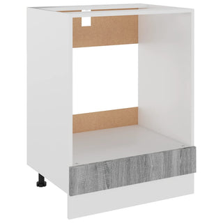 Herdumbauschrank Lyon Grau Sonoma 60x46x81,5 cm Holzwerkstoff