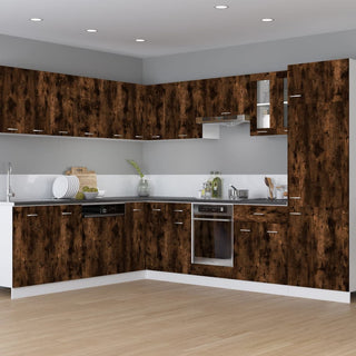 Hängeschrank Lyon Räuchereiche 29,5x31x60 cm Holzwerkstoff