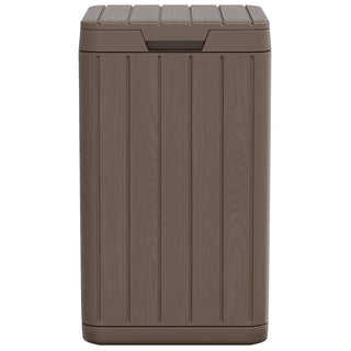 Outdoor-Mülltonne Braun 38x38x65 cm PP