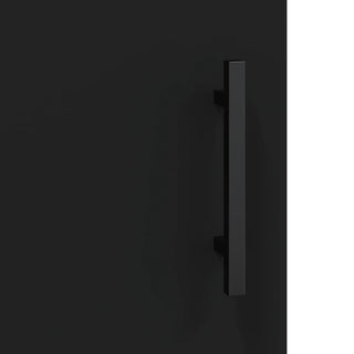 Wandschrank Schwarz 60x31x70 cm Holzwerkstoff