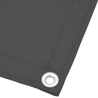 Balkon-Sichtschutz Anthrazit 120x800 cm 100 % Polyester-Oxford