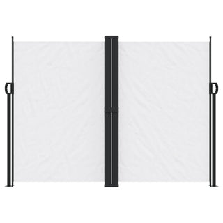 Seitenmarkise Ausziehbar Weiß 180x600 cm
