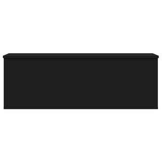 Truhe Schwarz 102x35x35 cm Holzwerkstoff