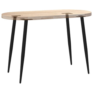Konsolentischbeine Konische Form 4 Stk. Schwarz 72-73 cm Stahl