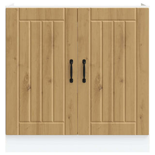 Spülenunterschrank Lucca Artisan-Eiche Holzwerkstoff