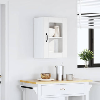 Küchen-Hängeschrank mit Glastür Lucca Weiß