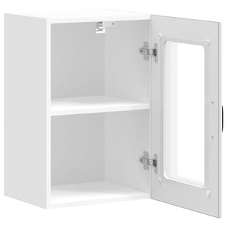 Küchen-Hängeschrank mit Glastür Lucca Weiß