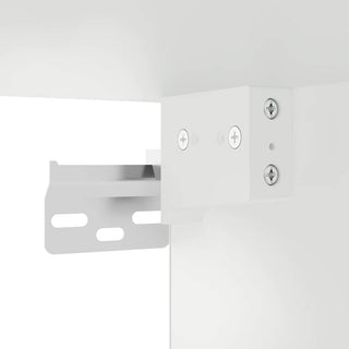 Küchen-Hängeschrank mit Glastür Lucca Weiß