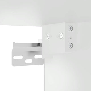 Küchen-Hängeschrank mit Glastür Lucca Grau Sonoma