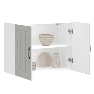 Küchen-Hängeschrank Lucca Weiß Holzwerkstoff