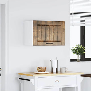 Küchen-Hängeschrank Lucca Räuchereiche Holzwerkstoff