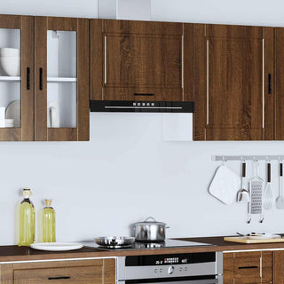 Küchen-Hängeschrank Porto Braun Eichen-Optik Holzwerkstoff