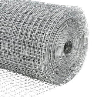 Gartenzaun-Set 2 Teile Verzinkter Stahl 10 x 1,5 m Robust