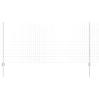 Gartenzaun Set 2er Set Verzinkter Stahl 25 x 1 m Langlebig