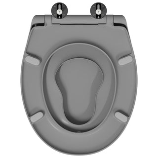 Familien-Toilettensitz mit Kindersitz Schnellentriegelung Duroplast