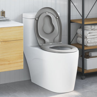 Familien-Toilettensitz mit Kindersitz Schnellentriegelung Duroplast