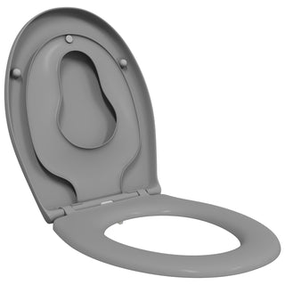 Familien-Toilettensitz mit Kindersitz Schnellentriegelung Duroplast