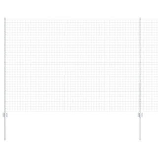 Gartenzaun-Set 2 Teile Verzinkter Stahl 10 x 1,5 m Robust