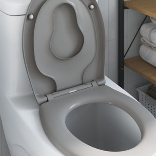 Familien-Toilettensitz mit Kindersitz Schnellentriegelung Duroplast