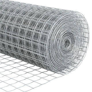 Gartenzaun Rolle Set von 2 Feuerverzinkter Stahl 10 x 0,4 m