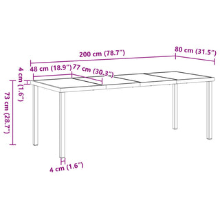 9-teiliges Garten-Ess-Set Schwarz Poly Rattan