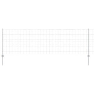 Gartenzaun Set Set aus 2 Verzinkt Verzinkter Stahl 25 x 0,8 m