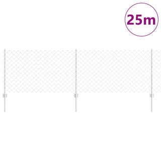 Gartenzaun Set 2er Set Verzinkter Stahl Groß Langlebig