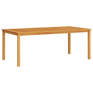 9-teiliges Garten-Esszimmer-Set aus massivem Akazienholz
