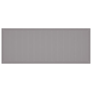 11-teiliges Garten Esstisch Set mit Kissen Hellgrau Poly-Rattan