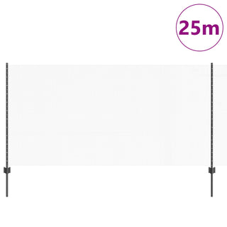 Gartenzaun Set Set von 2 Grau Pulverbeschichteter Stahl