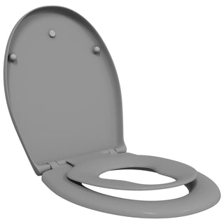 Familien-Toilettensitz mit Kindersitz Schnellentriegelung Duroplast
